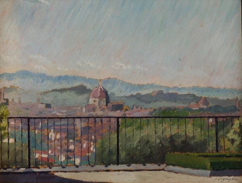 Da una villa fiorentina